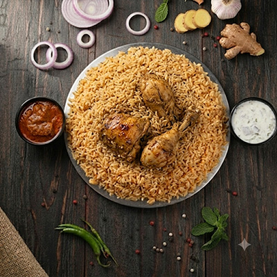 ZEERA SAMBA CHICKEN BIRYANI