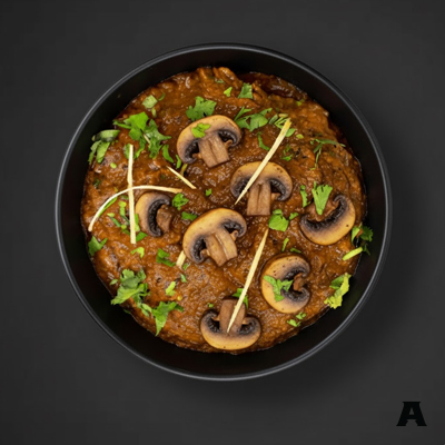 MUSHROOM PEPPER MASALA