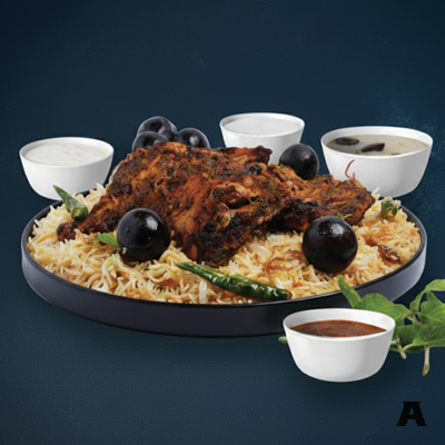 Chicken Mandi half