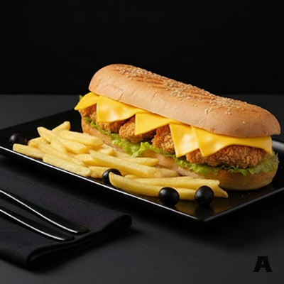 CRISPY CHICKEN SANDWICH