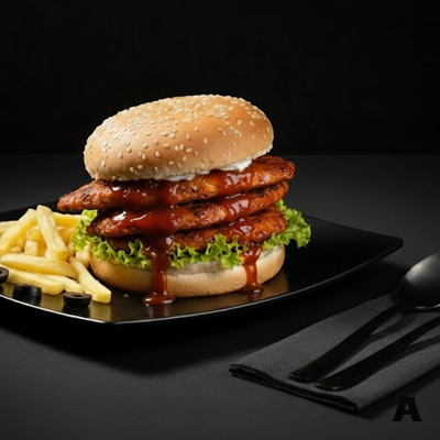 EGYPTIAN BARBEQUE BURGER