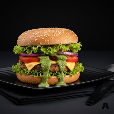SPICY VEG BURGER