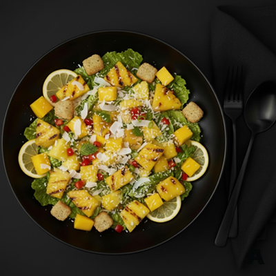 COCONUT MANGO PINEAPPLE SALAD