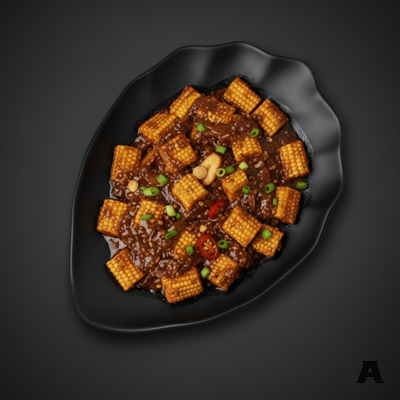 Baby Corn Hot Garlic
