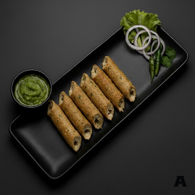 Chicken Gilafi Seekh Kebab